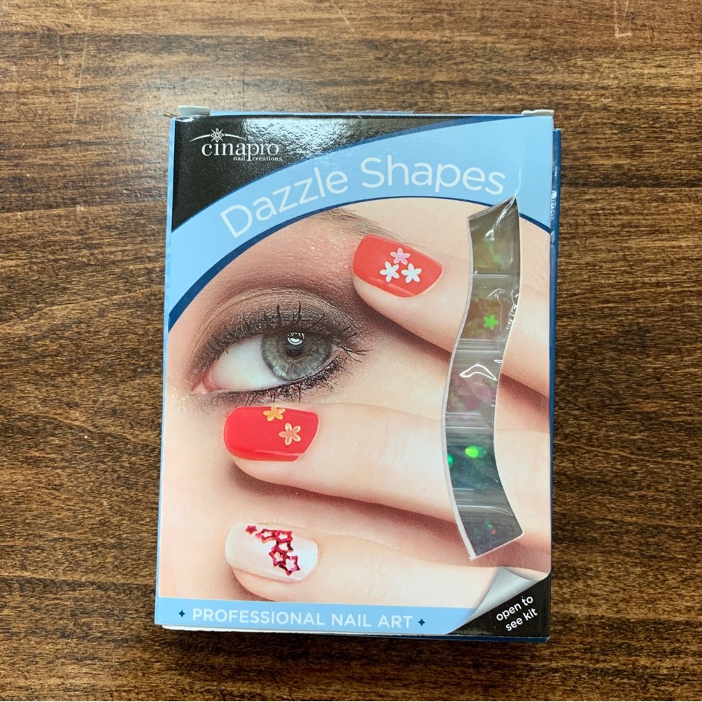 4/$15 One dazzle shapes nail art